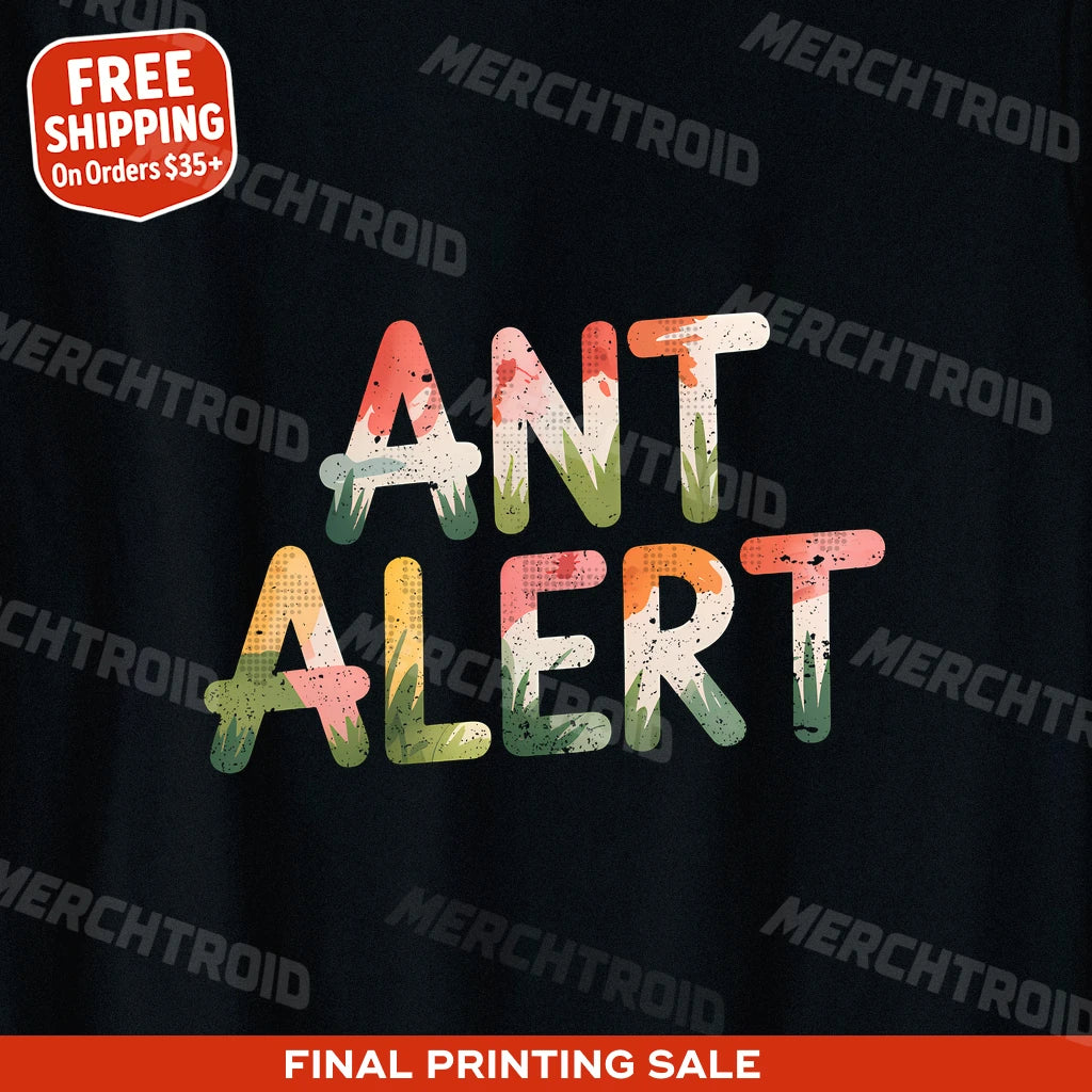 "Ant Alert" picnicking t shirt - product photo 9