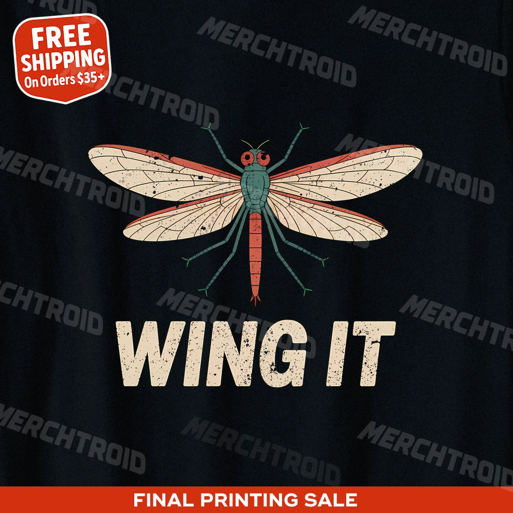 "Wing It" mayfly t shirt - product photo 10