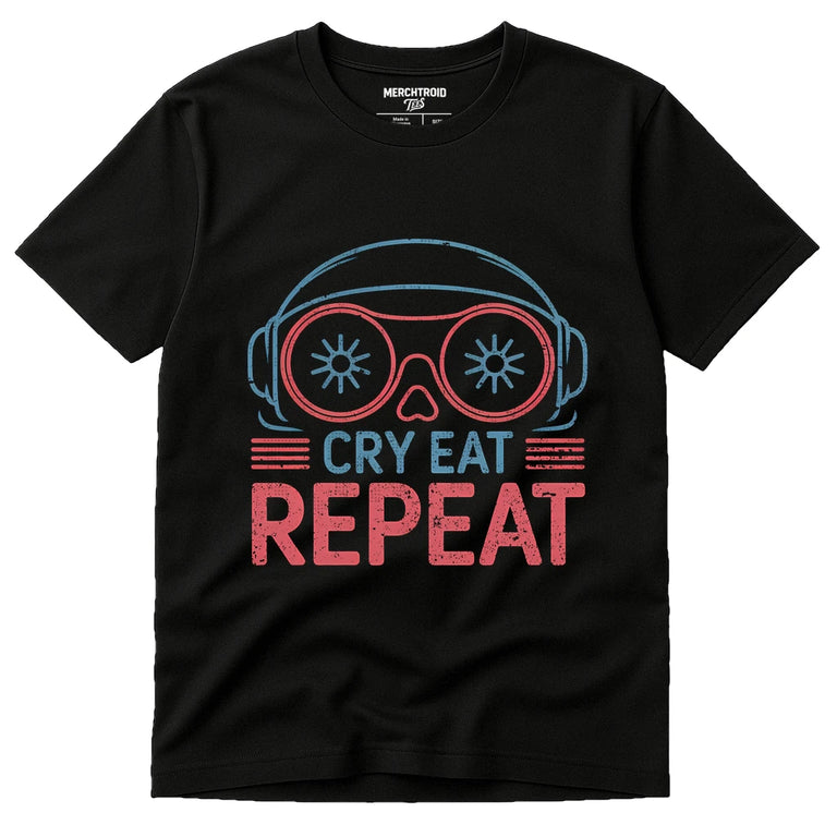 Black Sleep Deprived T Shirt - 