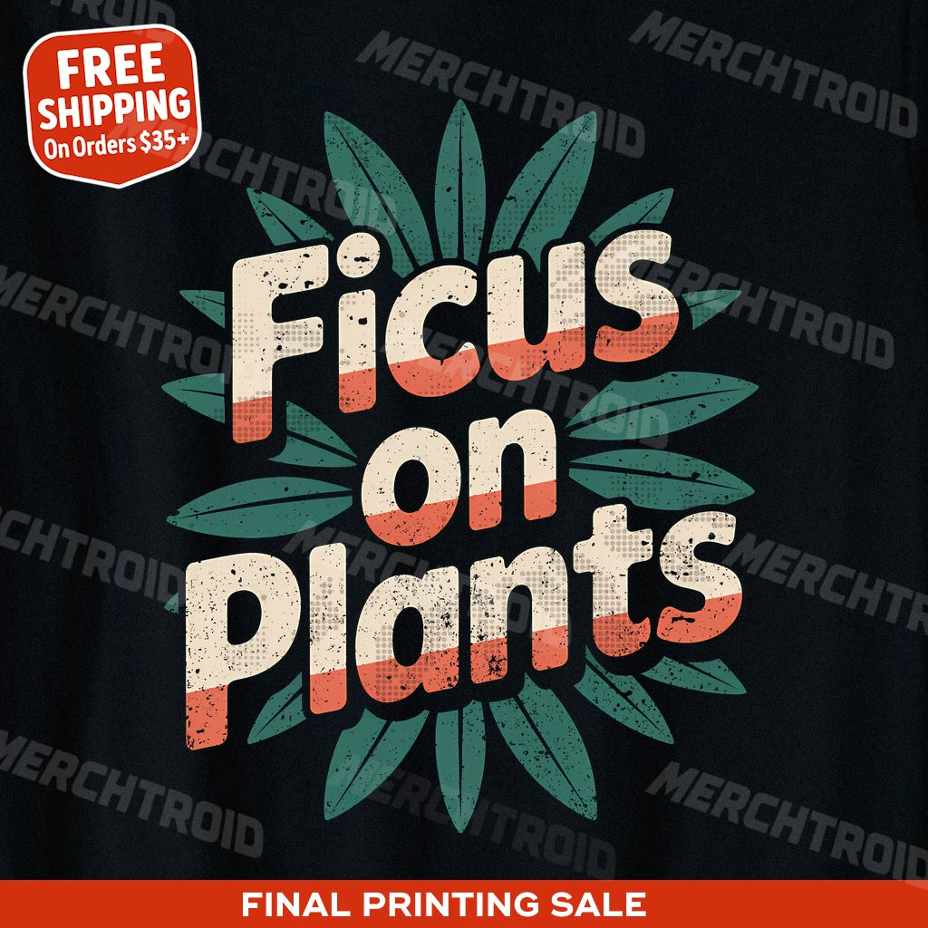 "Ficus on Plants" botany t shirt - product photo 9