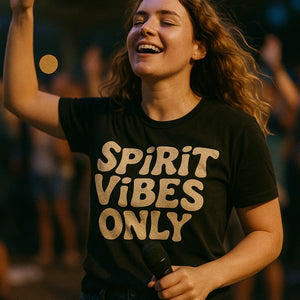 "Spirit Vibes Only" faith shirts for men - product photo 6