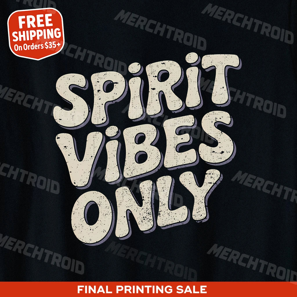 "Spirit Vibes Only" faith shirts for men - product photo 9