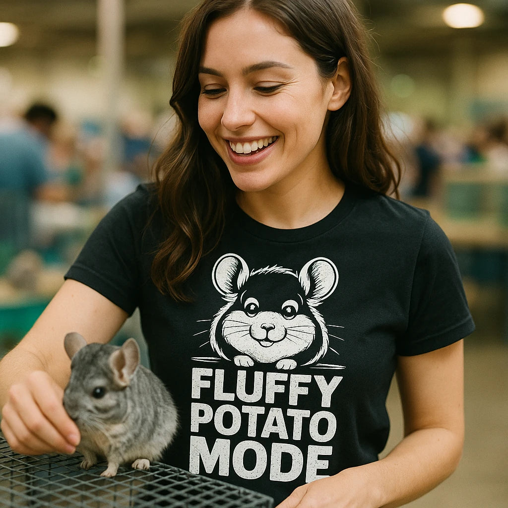 "Fluffy Potato Mode" chinchilla shirts - product photo 9
