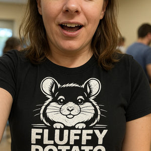 "Fluffy Potato Mode" chinchilla shirts - product photo 7