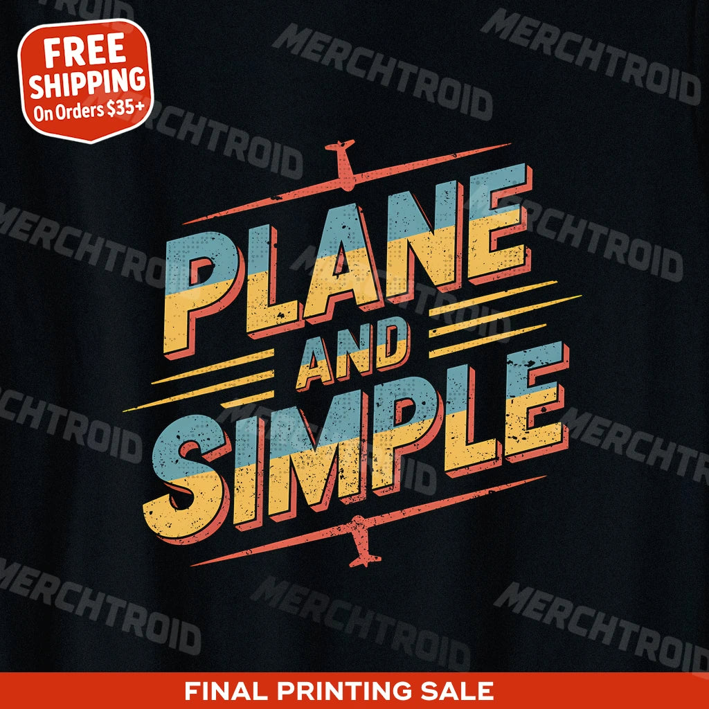 "Plane and Simple" flying tees - product photo 10