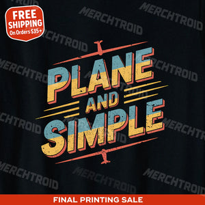 "Plane and Simple" flying tees - product photo 10