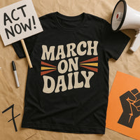 MARCH ON DAILY | Activism Design - Product Display Themed