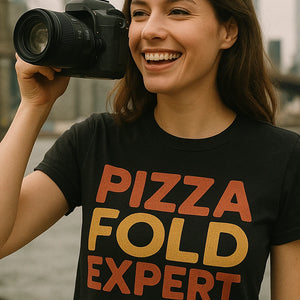 "Pizza Fold Expert" new york city sweatshirt - product photo 7