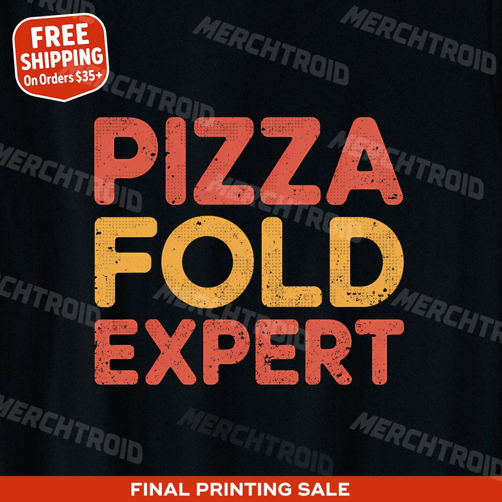 "Pizza Fold Expert" new york city sweatshirt - product photo 9