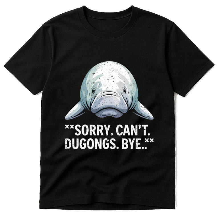 Black Dugong T Shirt - 