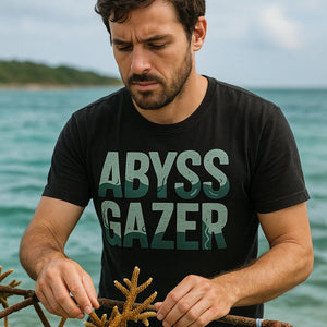 "Abyss Gazer" marine biology shirts - product photo 8