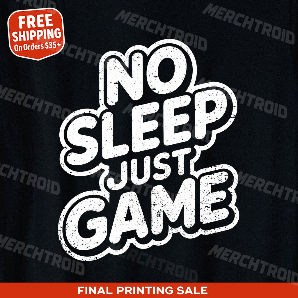 "No Sleep Just Game" ai esport t shirt - product photo 9