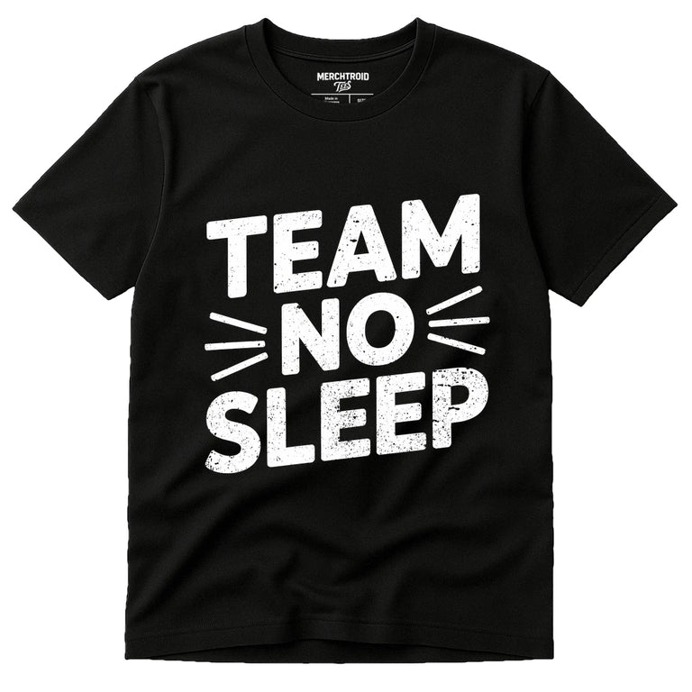 Black Sleep Deprived Shirts - 