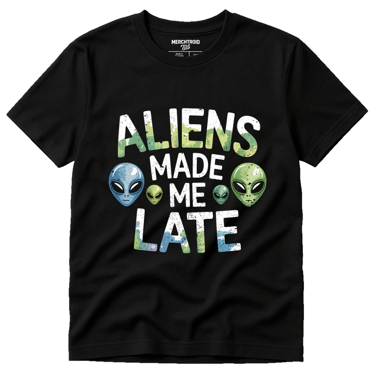 Black Alien T Shirt - 