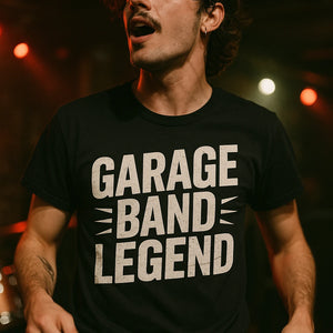 "Garage Band Legend" rock music shirts - product photo 6