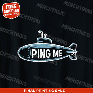 "Ping Me" submarine shirts - product photo 9