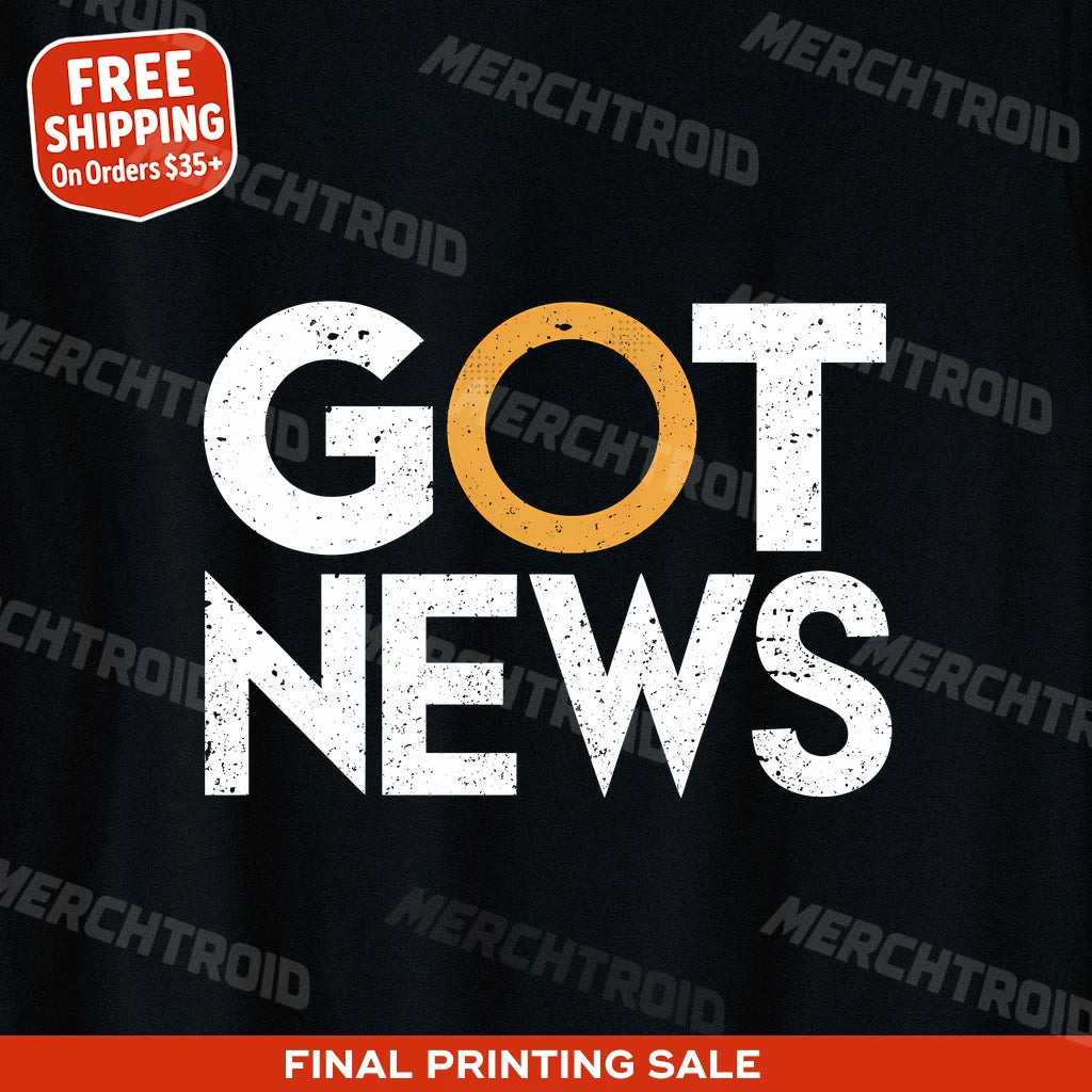 "Got News" journalist t shirt - product photo 9