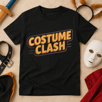 A black T-shirt with 