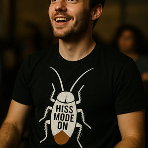"Flat Tail Club" black cockroaches shirts - a birthday gift for cockroaches lover