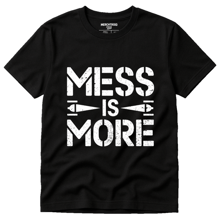 Black Minimalist Geometric Sculpting T Shirt - 
