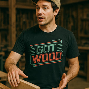 "Got Wood" carpentry t shirt - product photo 8