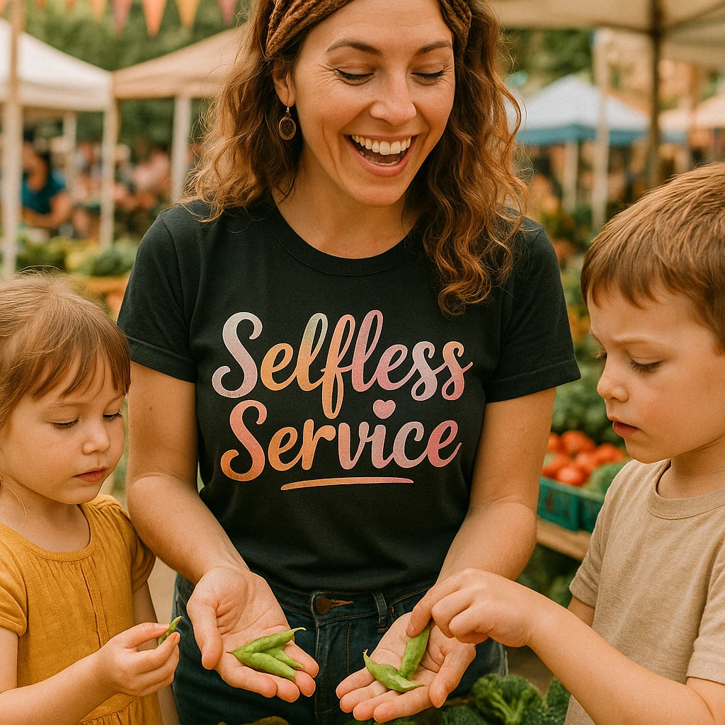 SELFLESS SERVICE | Mom_Life Design - Action Shot