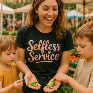 "Selfless Service" mom life t shirt - product photo 8