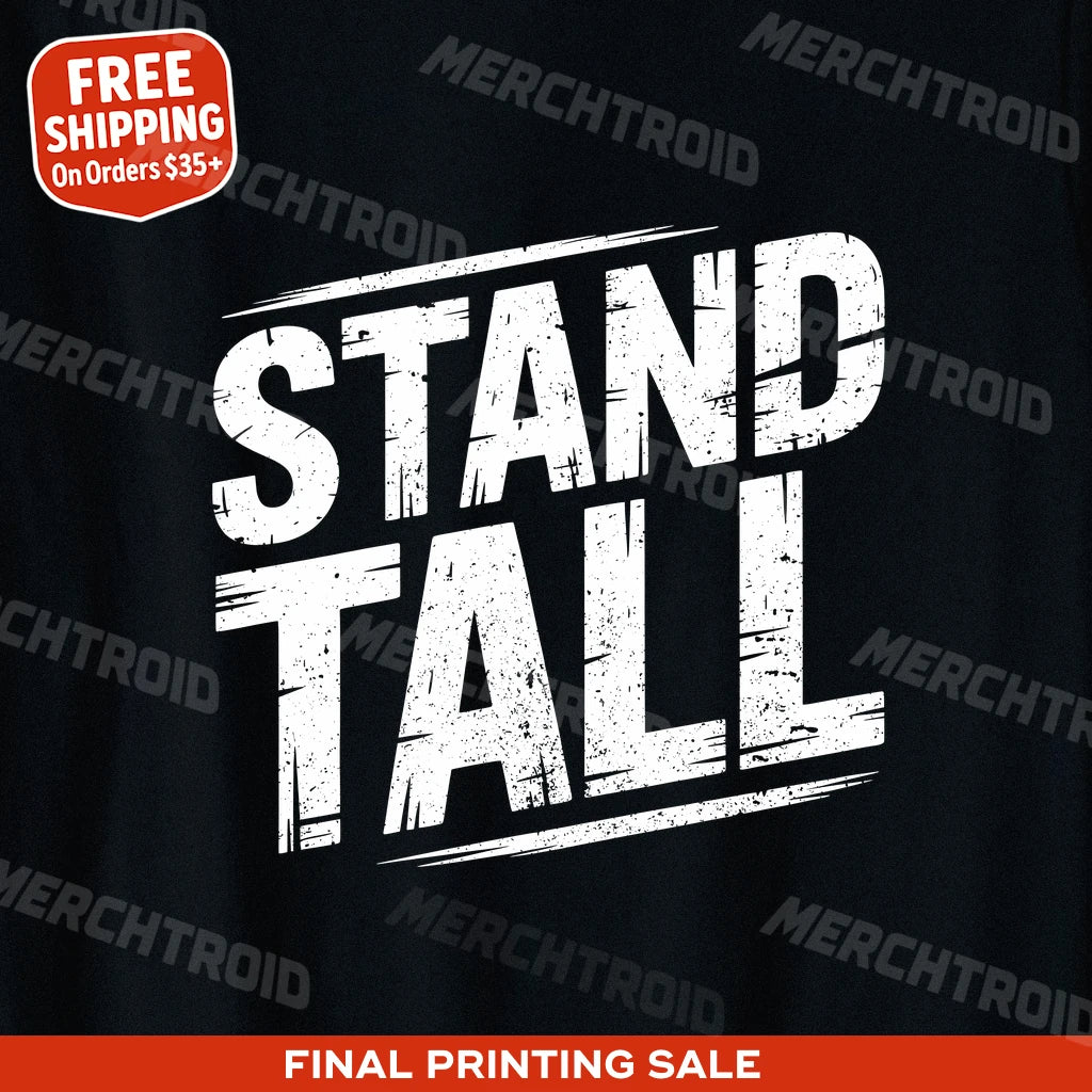 "Stand Tall" activism t shirt - product photo 9