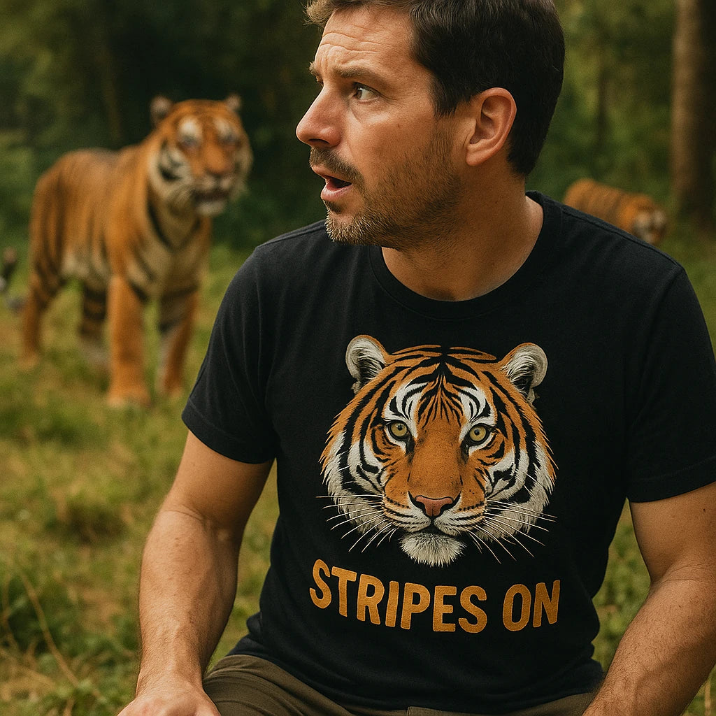 "Stripes On" tiger shirts - product photo 8