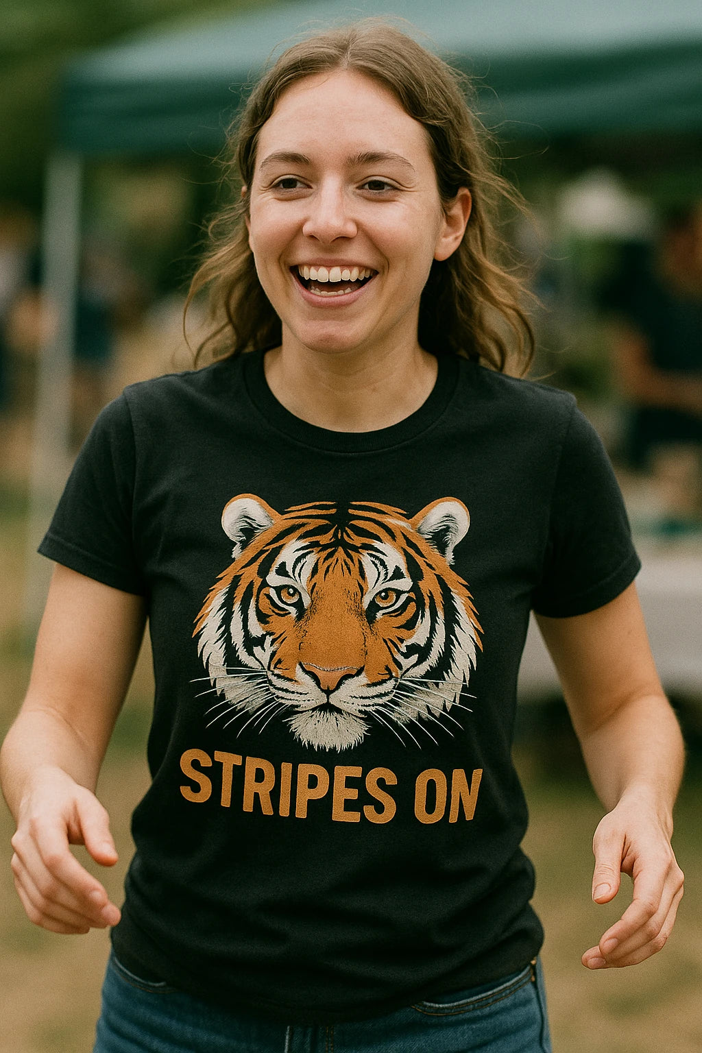 "Stripes On" tiger shirts - product photo 6