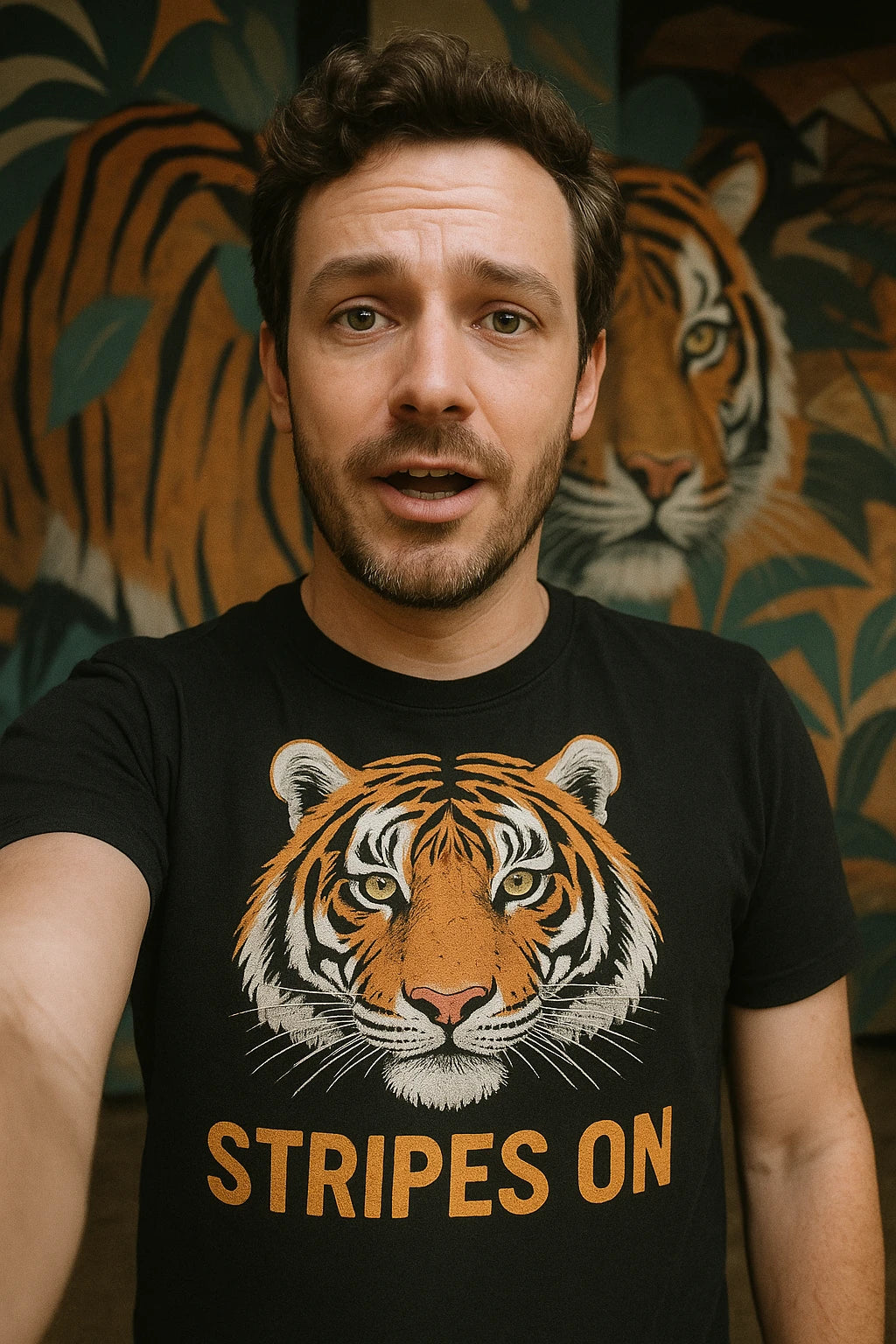 "Stripes On" tiger shirts - product photo 7
