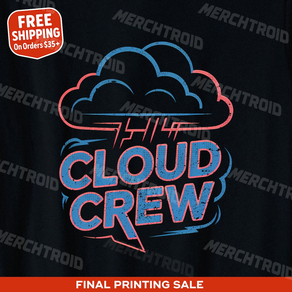 "Cloud Crew" storms t shirt - product photo 9