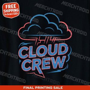 "Cloud Crew" storms t shirt - product photo 9