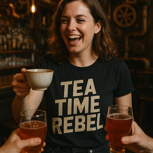 "Tea Time Rebel" steampunk shirts - product photo 8