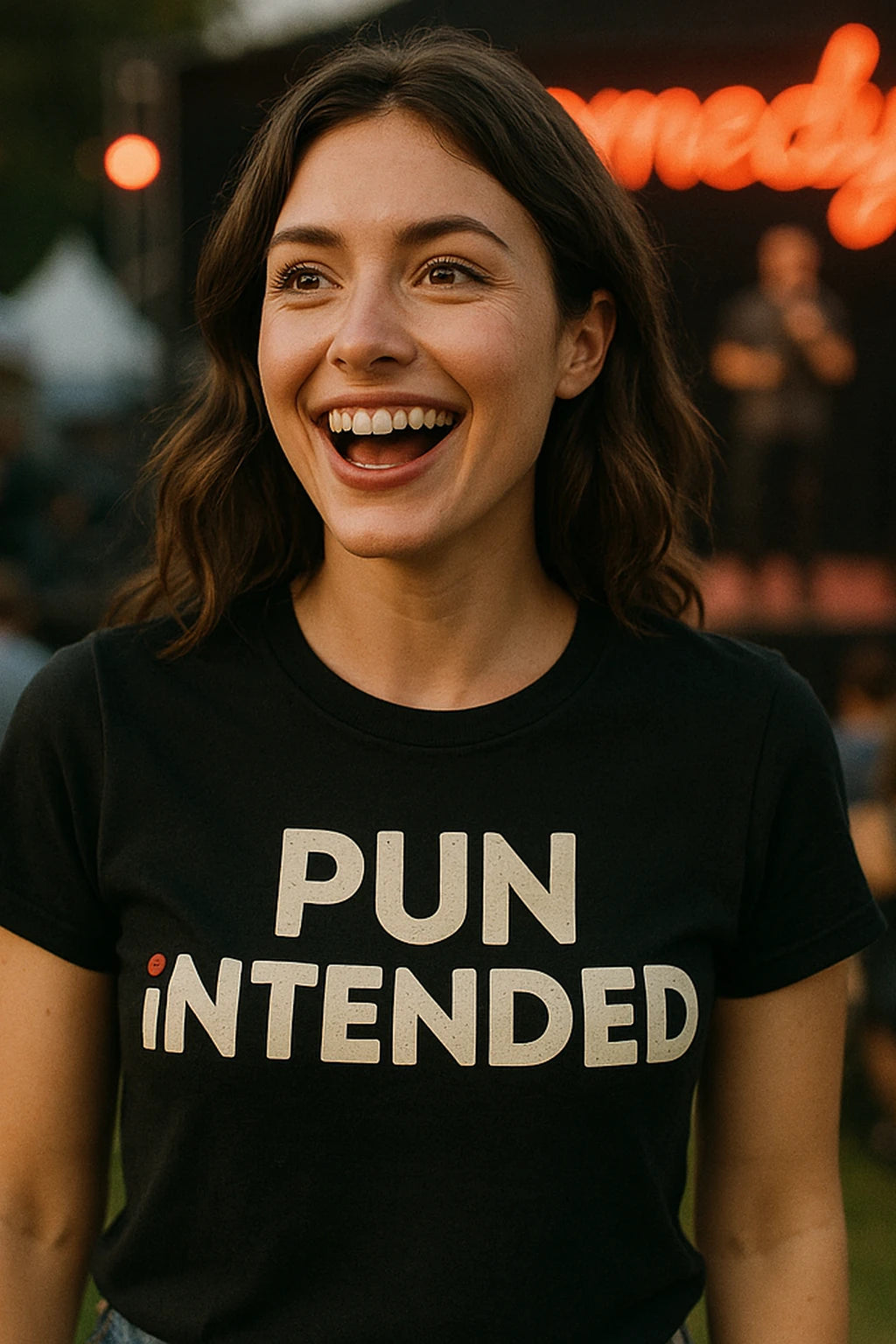 "Pun Intended" comedy shirts - product photo 7