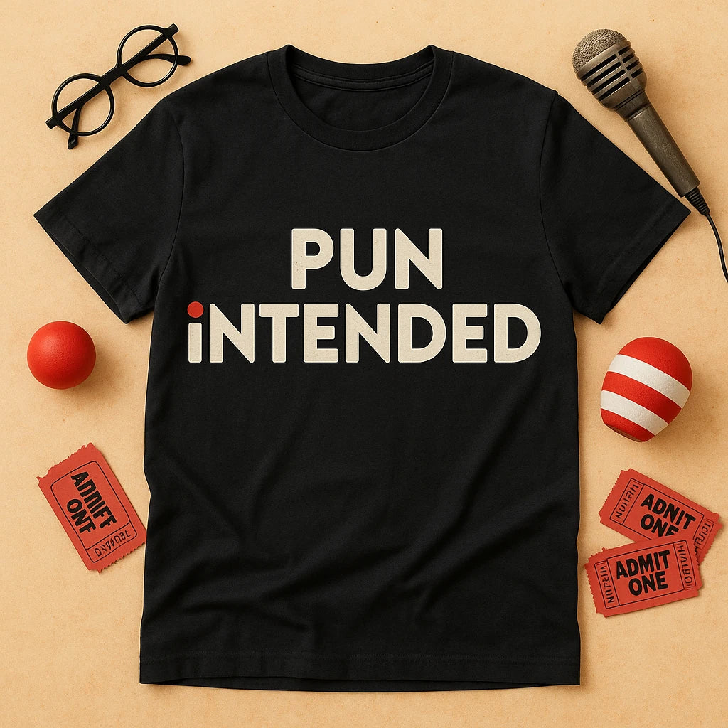 PUN INTENDED | Comedy Design - Product Display Themed