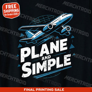 "Plane and Simple" flying shirts - product photo 9