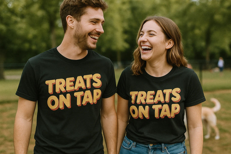 Person wearing the black pet lovers t shirts graphic tee - 