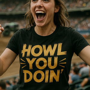 "Howl You Doin" monster shirts - product photo 6
