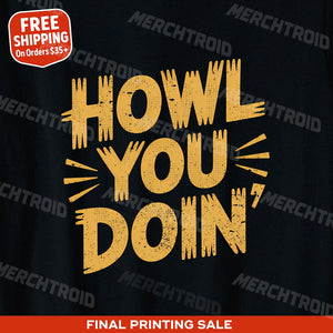"Howl You Doin" monster shirts - product photo 9