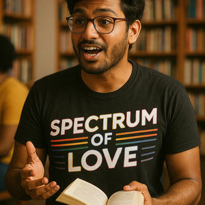 "Spectrum of Love" pride shirts that benefit lgbtq - product photo 8