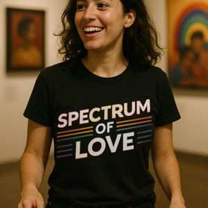 "Spectrum of Love" pride shirts that benefit lgbtq - product photo 6