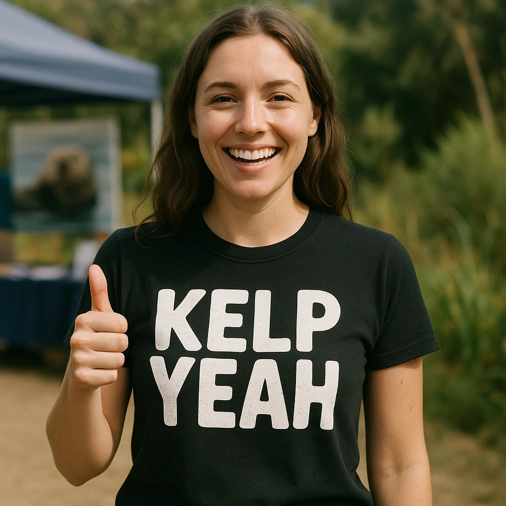 "Kelp Yeah" sea otter shirts - product photo 9
