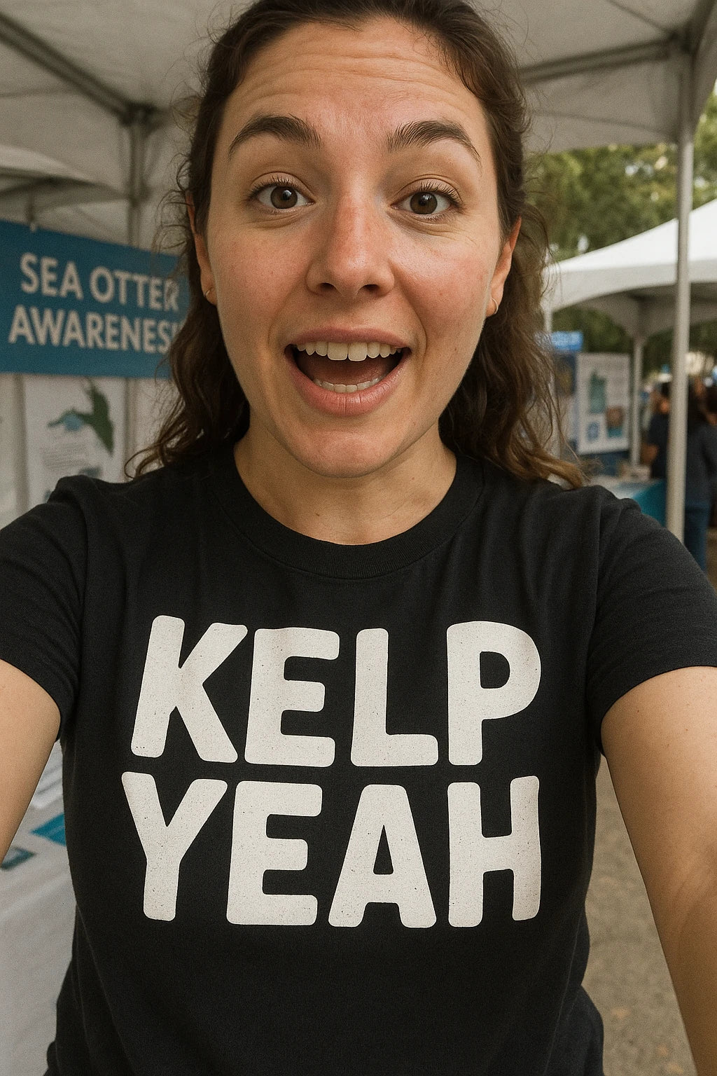 "Kelp Yeah" sea otter shirts - product photo 7