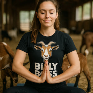 "Billy Boss" i love goats t shirt - product photo 8