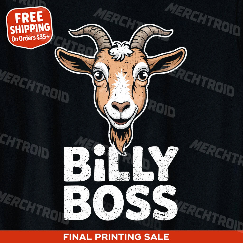 "Billy Boss" i love goats t shirt - product photo 9