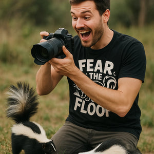 "Fear the Floof" skunks t shirt - product photo 8