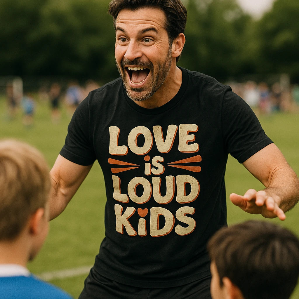 "Love Is Loud Kids" family life t shirt - product photo 8