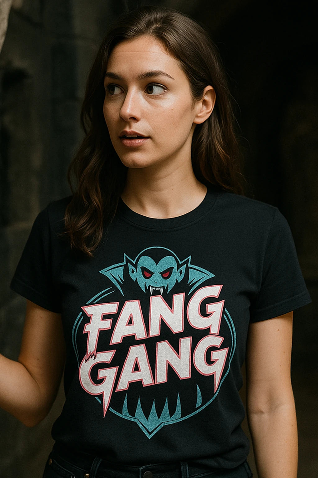 "Fang Gang" buffy the vampire slayer graphic tee - product photo 7
