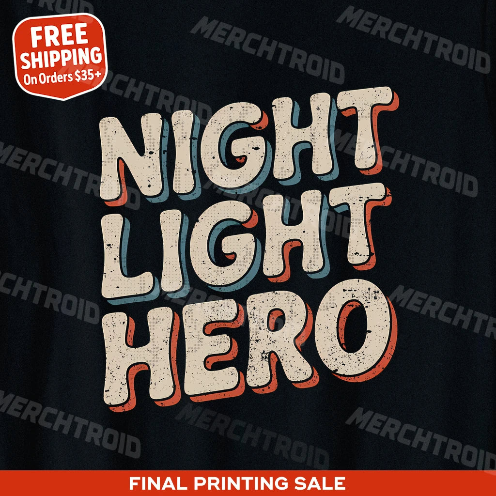 "Night Light Hero" new parents shirts - product photo 9